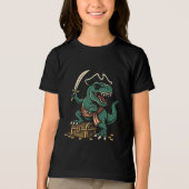 海賊恐竜冒険 トライブレンドTシャツ (正面)