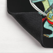 海賊恐竜Tレックスおもしろいティラノサウルスハロウィーン マウスパッド (コーナー)