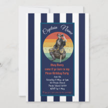 海賊招待状誕生日