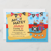 海賊招待状 招待状 (正面)