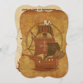 海賊探偵船 招待状 (正面/裏面)