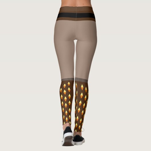 海賊探検家ファンタジーアドベンチャー衣装トレーニング レギンス (裏面)