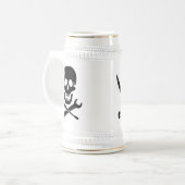 海賊整備士ビールステイン ビールジョッキ (正面左)