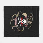 海賊新郎 フリースブランケット (正面(横))