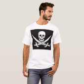 海賊旗のワイシャツ Tシャツ (正面フル)