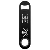 海賊旗の海賊旗 スピード栓抜き (裏面)