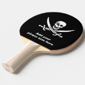 海賊旗の海賊旗 卓球ラケット (正面アングル)