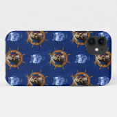 海賊旗の海賊車輪 Case-Mate iPhoneケース (裏面(横))