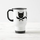 海賊旗の猫 トラベルマグ (左)