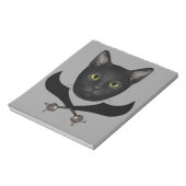 海賊旗の猫 ノートパッド (回転)