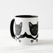 海賊旗の猫 マグカップ (正面左)