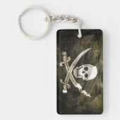 海賊旗 キーホルダー (正面)