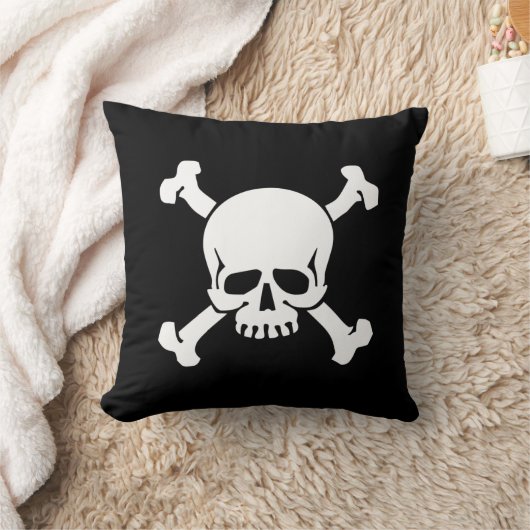 海賊旗 クッション (ブランケット)