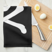 海賊旗(スカルとクロスボーン) （ジョリーロジャー） キッチンタオル (四つ折り)