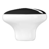 海賊旗(スカルとクロスボーン) （ジョリーロジャー） セラミックノブ (側面)