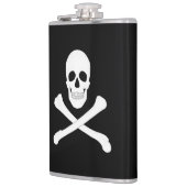 海賊旗(スカルとクロスボーン) (ジョリーロジャー) フラスク (左)
