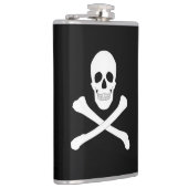 海賊旗(スカルとクロスボーン) (ジョリーロジャー) フラスク (右)