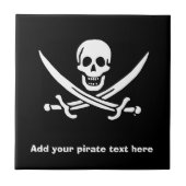 海賊旗 タイル (正面)