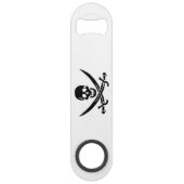 海賊旗 ドクロ 交差した剣 スピード栓抜き (正面)