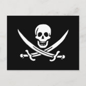 海賊旗 ポストカード (正面)