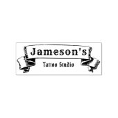 海賊旗(名前をカスタムするまたはビジネス) ラバースタンプ (インプリント)