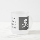 海賊日のマグのような話 フロストグラスマグカップ (正面右)