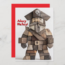 海賊日カードみたいなハッピートーク 招待状