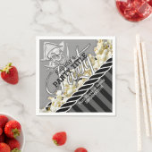 海賊日パーソナライズされたパーティー スタンダードカクテルナプキン (インサイチュ)