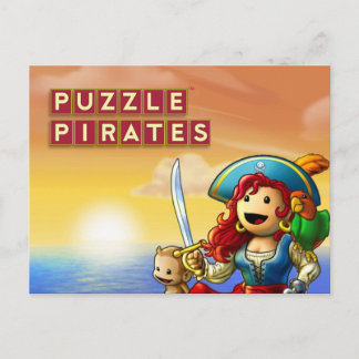 海賊日没はがき ポストカード