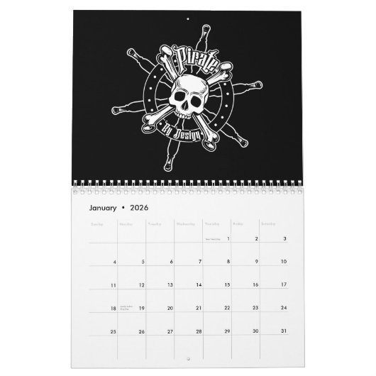 海賊暦 カレンダー (1月 2026)