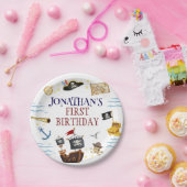海賊最初の誕生日パーティー ペーパープレート (パーティー)