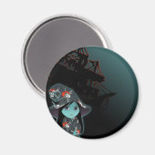 海賊服を着たリル・ウィッチ マグネット (正面/裏面)