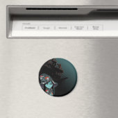 海賊服を着たリル・ウィッチ マグネット (インサイチュ (食洗機))