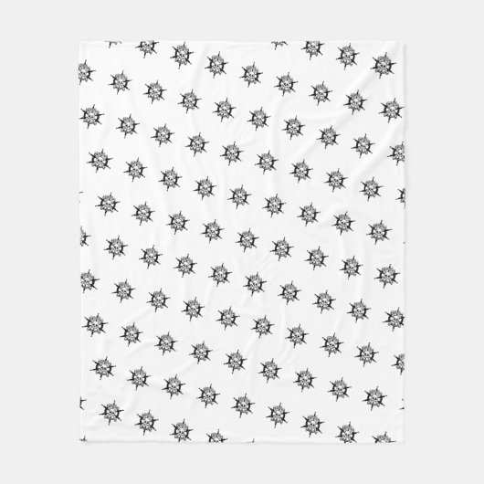 海賊毛布フリース フリースブランケット (正面)