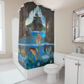 海賊洞窟の人魚 シャワーカーテン (インサイチュ)