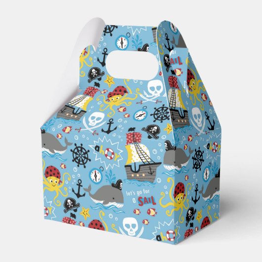 海賊海洋生物保護箱 フェイバーボックス (正面サイド)