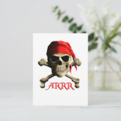 海賊海賊船のようなARRRの話 ポストカード (スタンド正面)