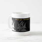 海賊湾 コーヒーマグカップ (正面左)