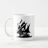 海賊湾 コーヒーマグカップ (左)