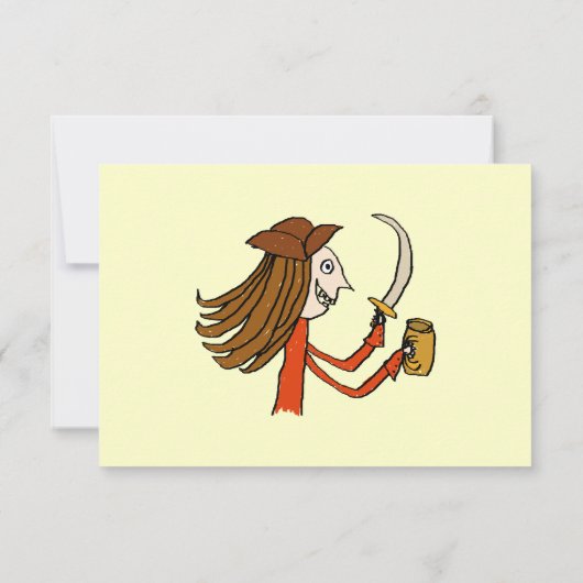 海賊漫画 出欠カード (裏面)