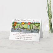 海賊父の日帰りカード カード (裏面)