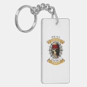 海賊版のパーティージョルのような船長のようにスカルする キーホルダー (正面左)