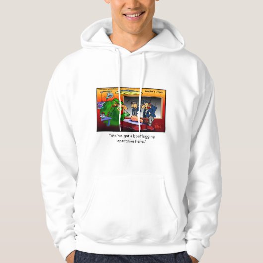 海賊版オペレーション 楽しい漫画Tシャツ＆ギフト パーカ (正面)