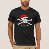 海賊版サンタヨーホーメンズシャツ Tシャツ (正面)