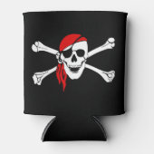 海賊版スカルカスタムクーラーボックス 缶クーラー (正面)