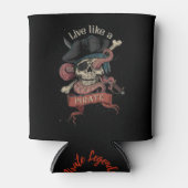 海賊版スカルクーラーボックス 缶クーラー (正面)