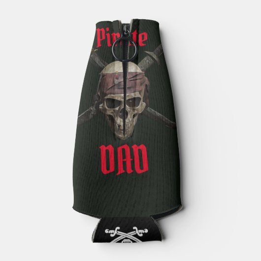 海賊版スカルパパクーラーボックス ボトルクーラー (裏面)