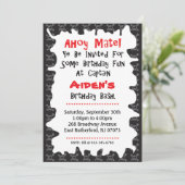 海賊版スカル誕生日カード (スタンド正面)