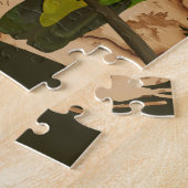 海賊版セネガルのオウムの宝庫の地図 ジグソーパズル (側面)