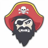 海賊版マスコットビニールシール シール (正面)